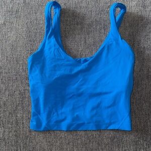 lululemon athletica Blue Tank Top